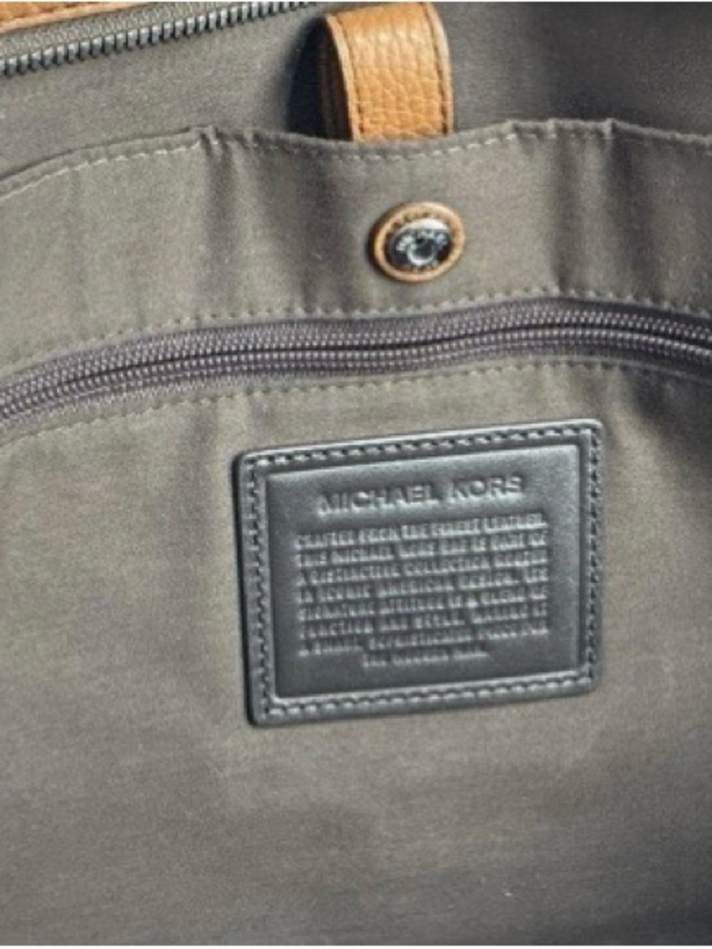 Michael Kors Leather Laptop Bag - Picture 5 of 6